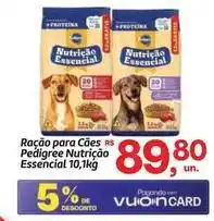 Fort Atacadista Essencial - ração para cães rs pedigree oferta
