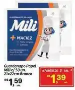 Fort Atacadista Mili - guardanapo papel oferta