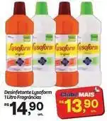 Fort Atacadista Lysoform - desinfetante fragrâncias oferta
