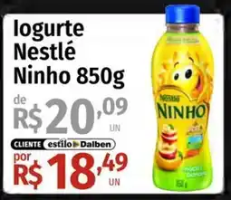 Supermercado Dalben logurte nestlé ninho oferta