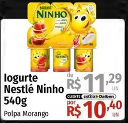 Supermercado Dalben logurte nestlé ninho oferta