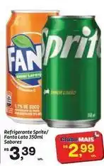 Fort Atacadista Sabor - refrigerante sprite/ fanta oferta