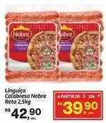 Fort Atacadista Nobre - linguiça calabresa oferta