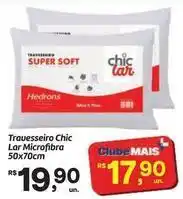 Fort Atacadista Super - travesseiro chic lar microfibra oferta
