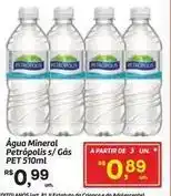 Fort Atacadista Petrópolis - água mineral pet oferta
