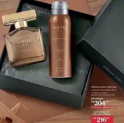 O Boticário Leve - coffree man oferta