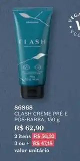 O Boticário Creme pré e pos-barba oferta