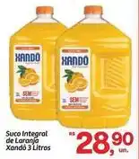 Fort Atacadista Xandó - suco integral de laranja oferta