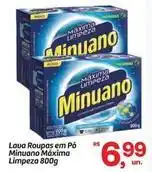 Fort Atacadista Minuano - lava roupas em pó mixima limpeza oferta