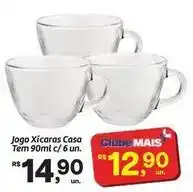 Fort Atacadista Casa - jogo xícaras oferta