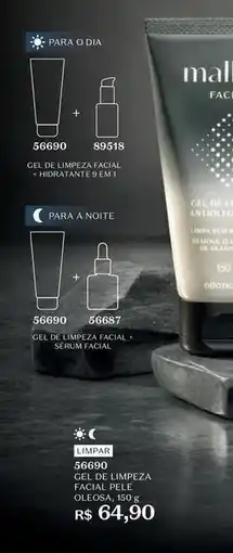 O Boticário Dia - gel de limpieza facial oferta