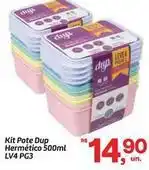 Fort Atacadista Leve - kit pote dur hermético oferta