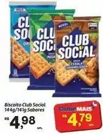 Fort Atacadista Novo - biscoito club social oferta