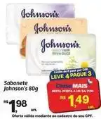 Fort Atacadista Johnson's - sabonete oferta