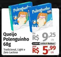 Supermercado Dalben Queijo Polenguinho oferta