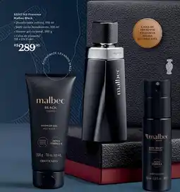 O Boticário Malbec - máñecos oferta
