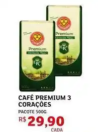 Assaí Atacadista 3 corações - café premium oferta