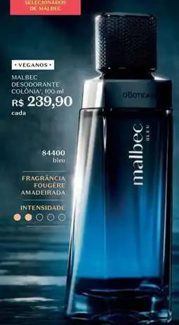 O Boticário O boticario - malbec desodorante colônia oferta