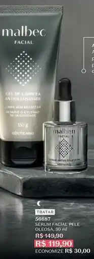 O Boticário Malbec - facial prel. o gel de limpieza oferta