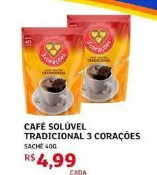 Assaí Atacadista Tradicional - café tradicional 3 corações oferta