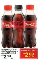Fort Atacadista Coca-cola - refrigerante cola tradicional ou s/ açúcar oferta