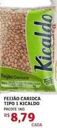 Assaí Atacadista Kicaldo - feijão carioca tipo 1 oferta