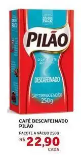 Assaí Atacadista Pilão - café descafeinado oferta