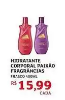 Assaí Atacadista Paixão - hidratante corporal fragrâncias oferta