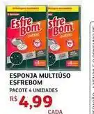 Assaí Atacadista Esfrebom - esponja multiuso oferta