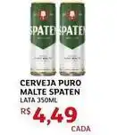 Assaí Atacadista Spaten - cerveja puro malte oferta