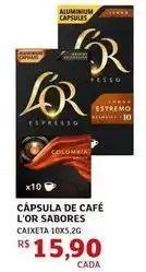 Assaí Atacadista L'or - capsula de cafe sabores oferta