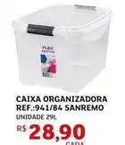 Assaí Atacadista Sanremo - caixa organizadora oferta