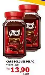 Assaí Atacadista Pilão - café solúvel oferta