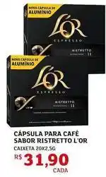 Assaí Atacadista Lor - cápsula para café sabor ristretto oferta