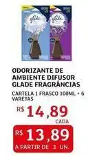 Assaí Atacadista Glade - odorizante de ambiente difusor oferta