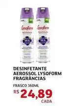 Assaí Atacadista Lysoform - desinfetante aerossol oferta