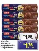 Fort Atacadista Adria - biscoito recheado plugados 120g sabores oferta