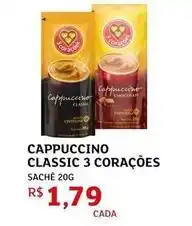 Assaí Atacadista Chocolate - cappuccino classic 3 corações oferta