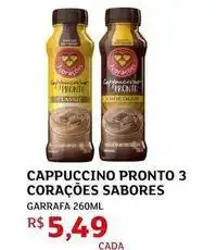 Assaí Atacadista Classic - cappuccino pronto 3 corações oferta