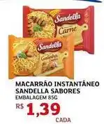 Assaí Atacadista Sandella - macarrão instantaneo oferta