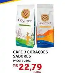 Assaí Atacadista 3 corações - café sabores oferta
