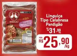 Supermercado Dalben Linguiça tipo calabresa perdigão oferta