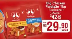 Supermercado Dalben Big chicken perdigão tradicional queijo oferta