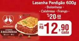 Supermercado Dalben Lasanha perdigão oferta