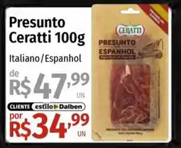 Supermercado Dalben Presunto Ceratti oferta