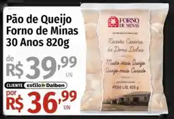 Supermercado Dalben Pão de Queijo Forno de Minas oferta