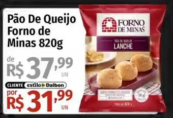 Supermercado Dalben Pão de queijo forno de minas oferta