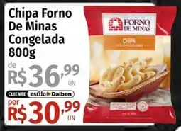Supermercado Dalben chipa forno de minas oferta