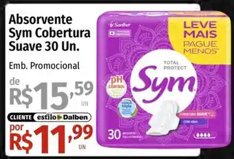 Supermercado Dalben Absorvente Sym Cobertura Suave oferta