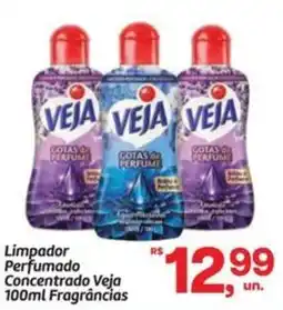 Fort Atacadista Limpador Perfumado Concentrado Veja 100ml Fragrâncias oferta